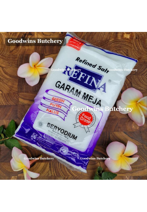 Garam salt GARAM MEJA refined salt REFINA 500g